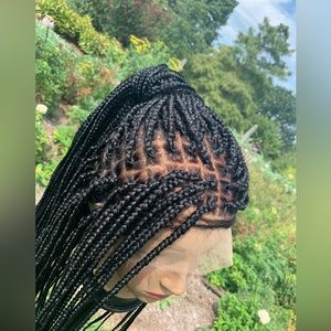 Full Braided Lace Wig